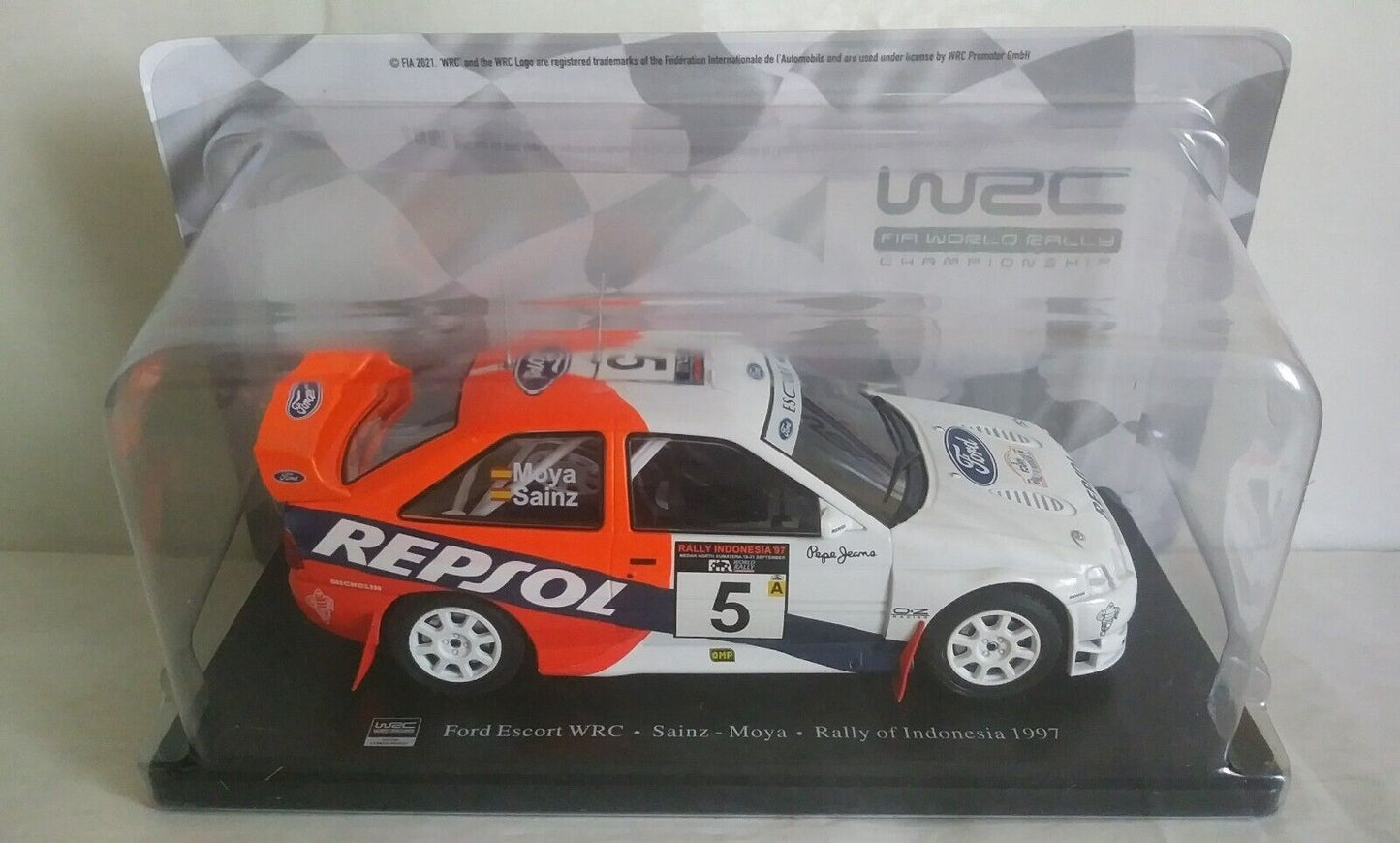 WRC FIA WORLD RALLY CHAMPIONSHIP 1:24 SCEGLI DAL MENU A TENDINA