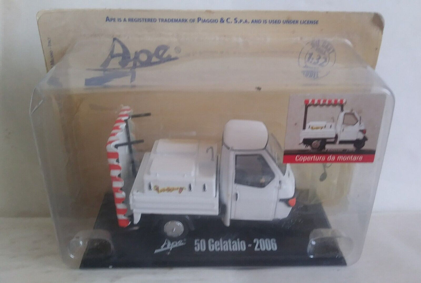 APE COLLECTION 1:32 SCEGLI DAL MENU A TENDINA