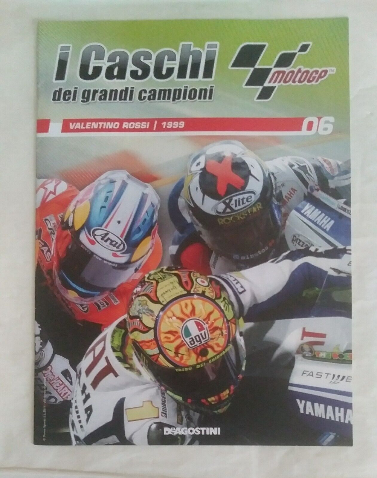 CASCHI MOTO GP FASCICOLI SCEGLI DAL MENU A TENDINA