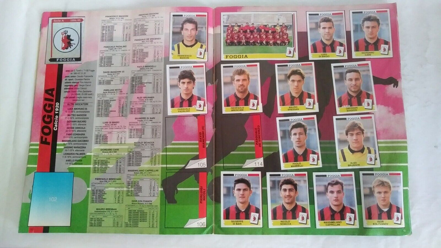 ALBUM CALCIATORI PANINI 1994-95