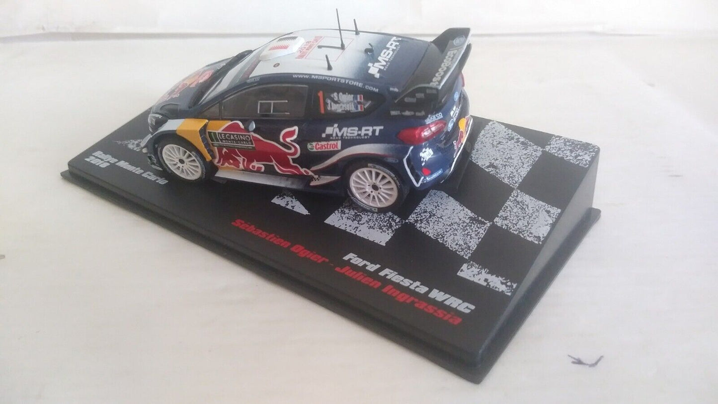 FORD FIESTA WRC RALLY MONTECARLO 2018 IXO SCALA 1/43