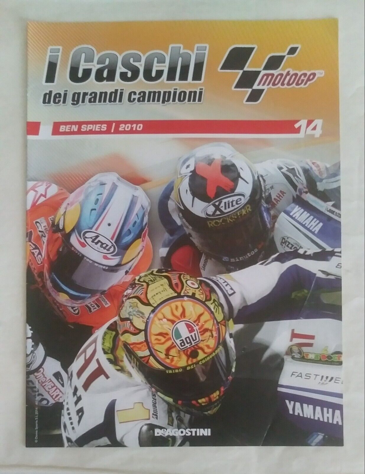 CASCHI MOTO GP FASCICOLI SCEGLI DAL MENU A TENDINA