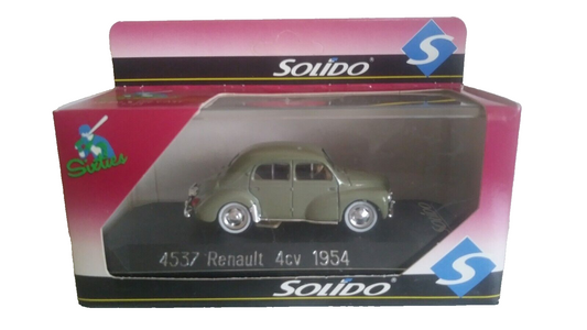 RENAULT 4CV 1954 SOLIDO SCALA 1/43