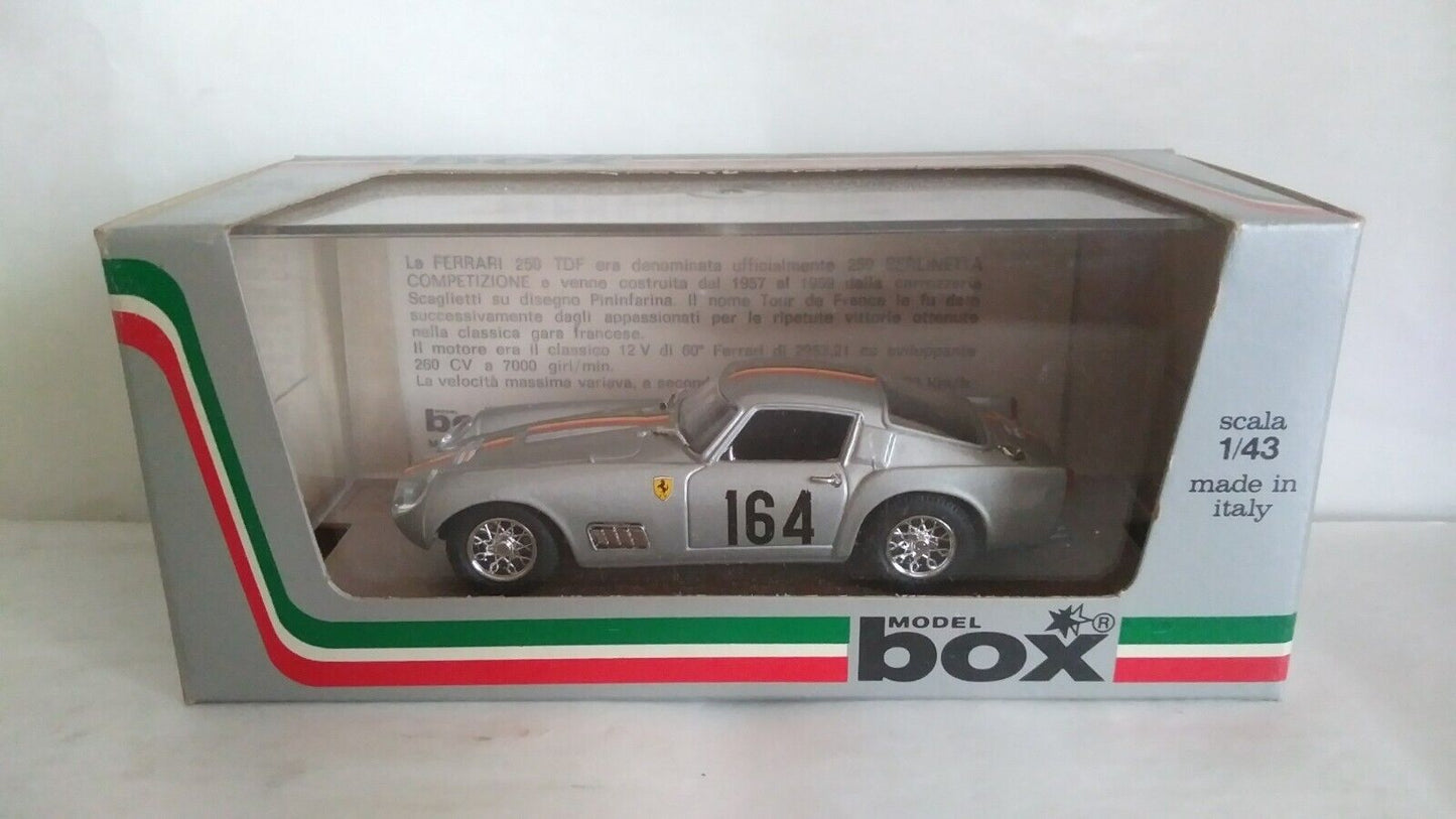 FERRARI 250 TDF 1958 MODEL BOX SCALA 1/43