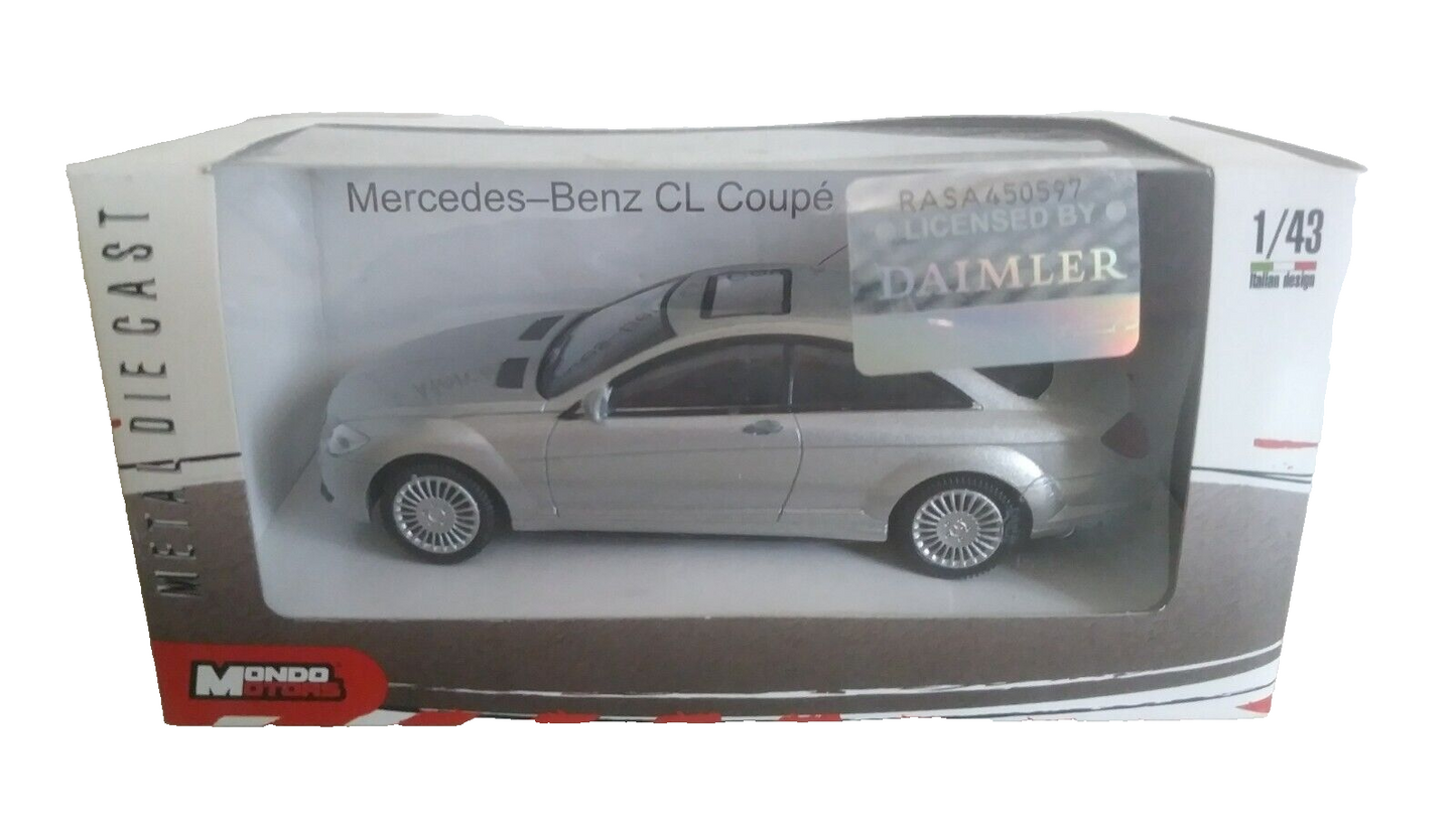 MERCEDES-BENZ CL COUPE' MONDO MOTORS SCALA 1/43