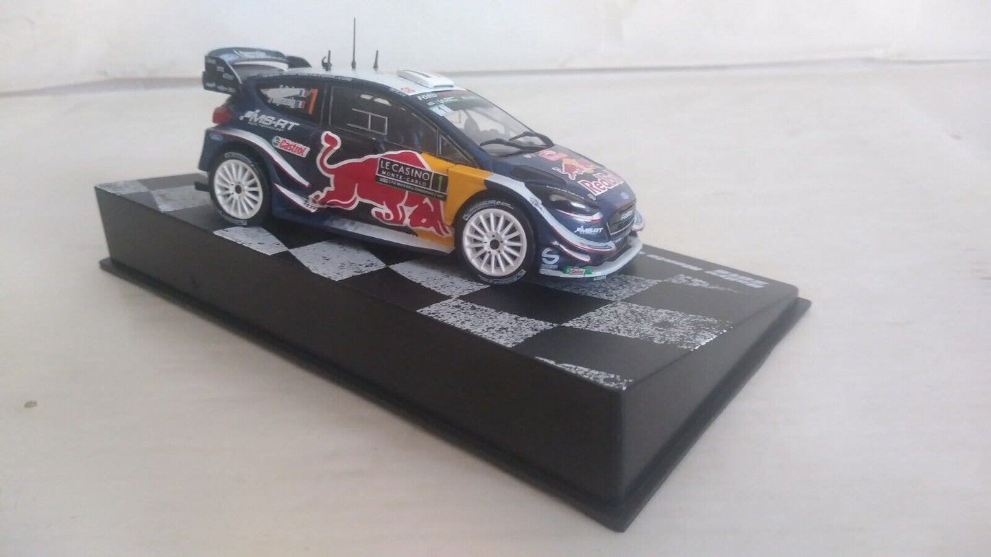 FORD FIESTA WRC RALLY MONTECARLO 2018 IXO SCALA 1/43