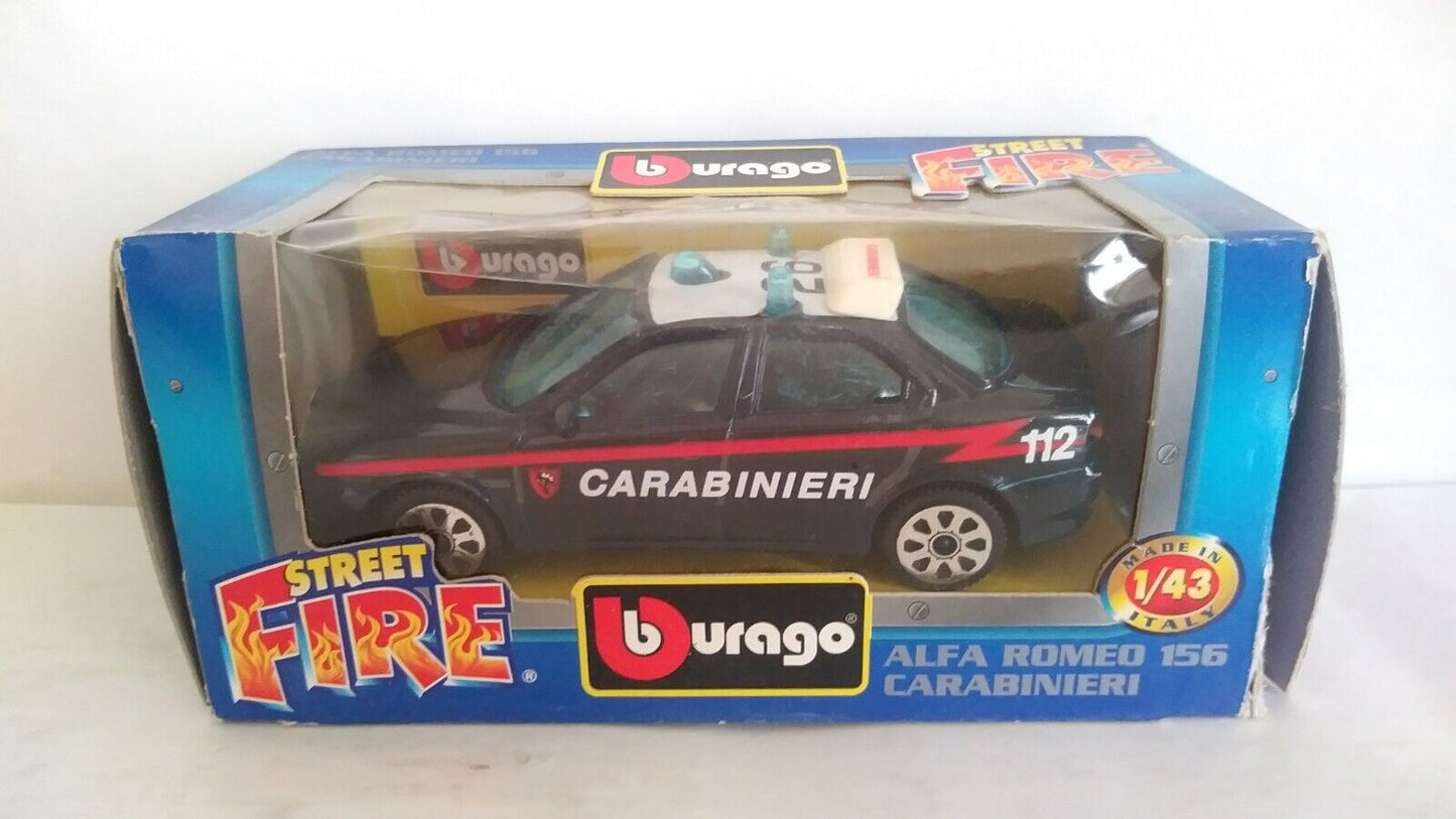 ALFA ROMEO 156 CARABINIERI BURAGO SCALA 1/43