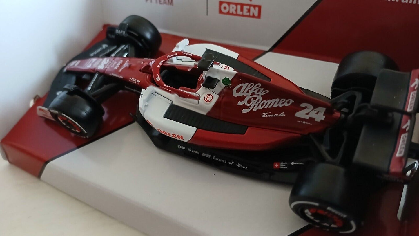 ALFA ROMEO C42 VALTTERI BOTTAS 2022 BURAGO SCALA 1/43