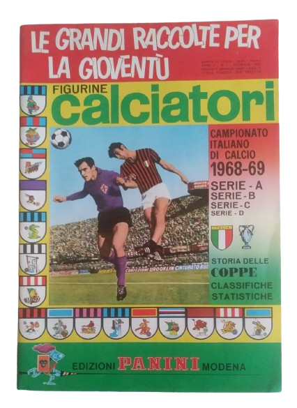 ALBUM CALCIATORI PANINI 1968-69 VUOTO EMPTY