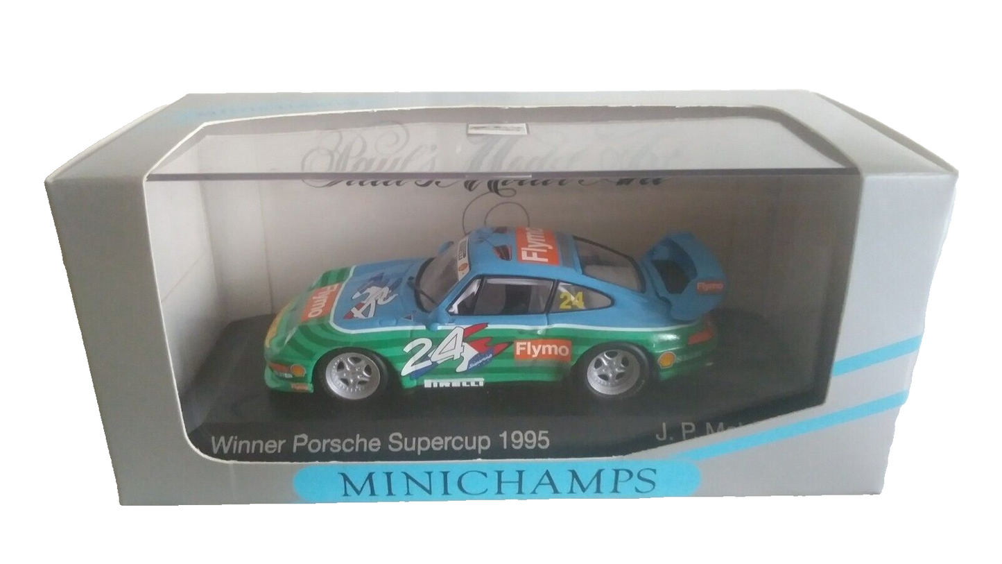 PORSCHE 911 1ST PORSCHE SUPER CUP 1995 MINICHAMPS SCALA 1/43