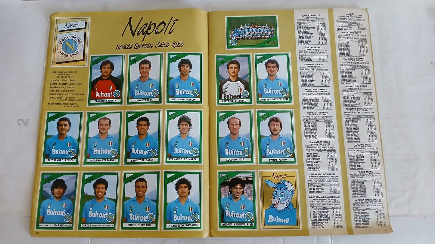 ALBUM CALCIATORI PANINI 1987-88