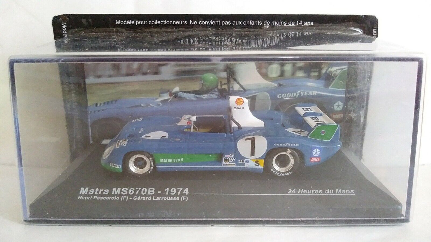 MATRA MS670B (1974) RALLY SCALA 1/43