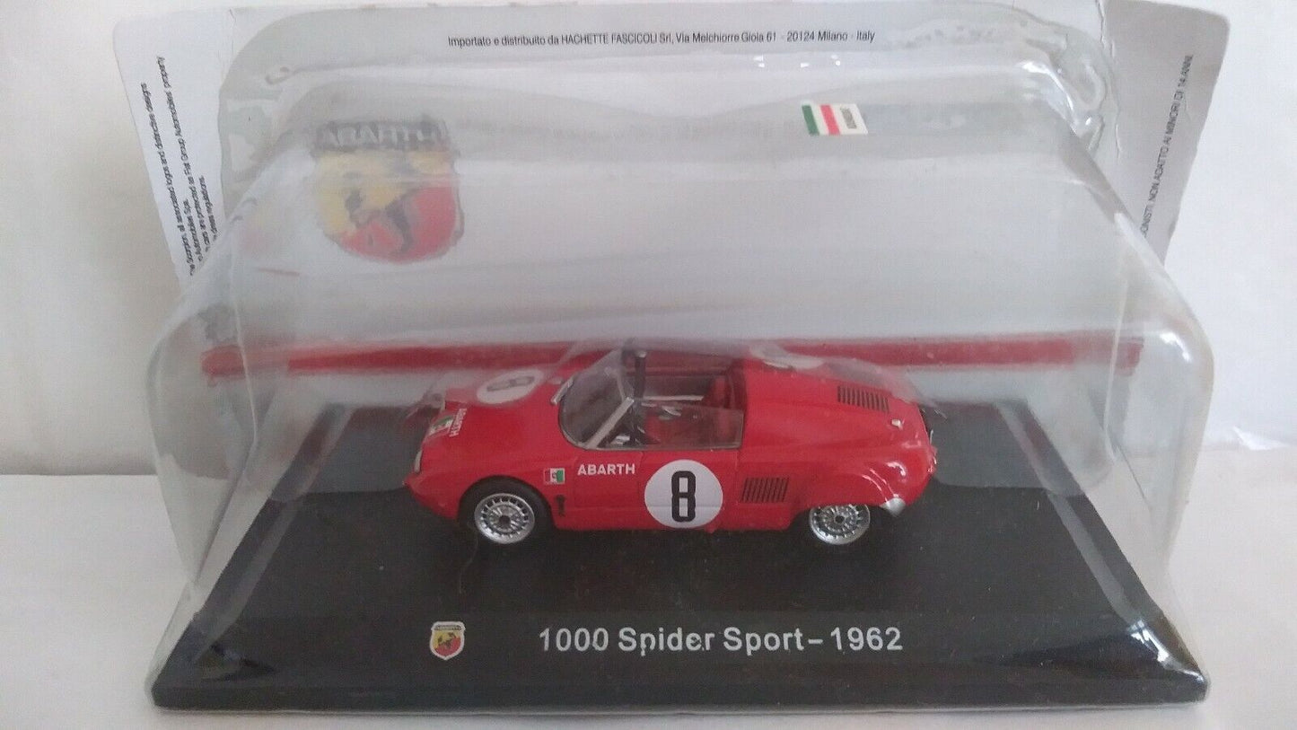 ABARTH COLLECTION 1:43 SCEGLI DAL MENU A TENDINA