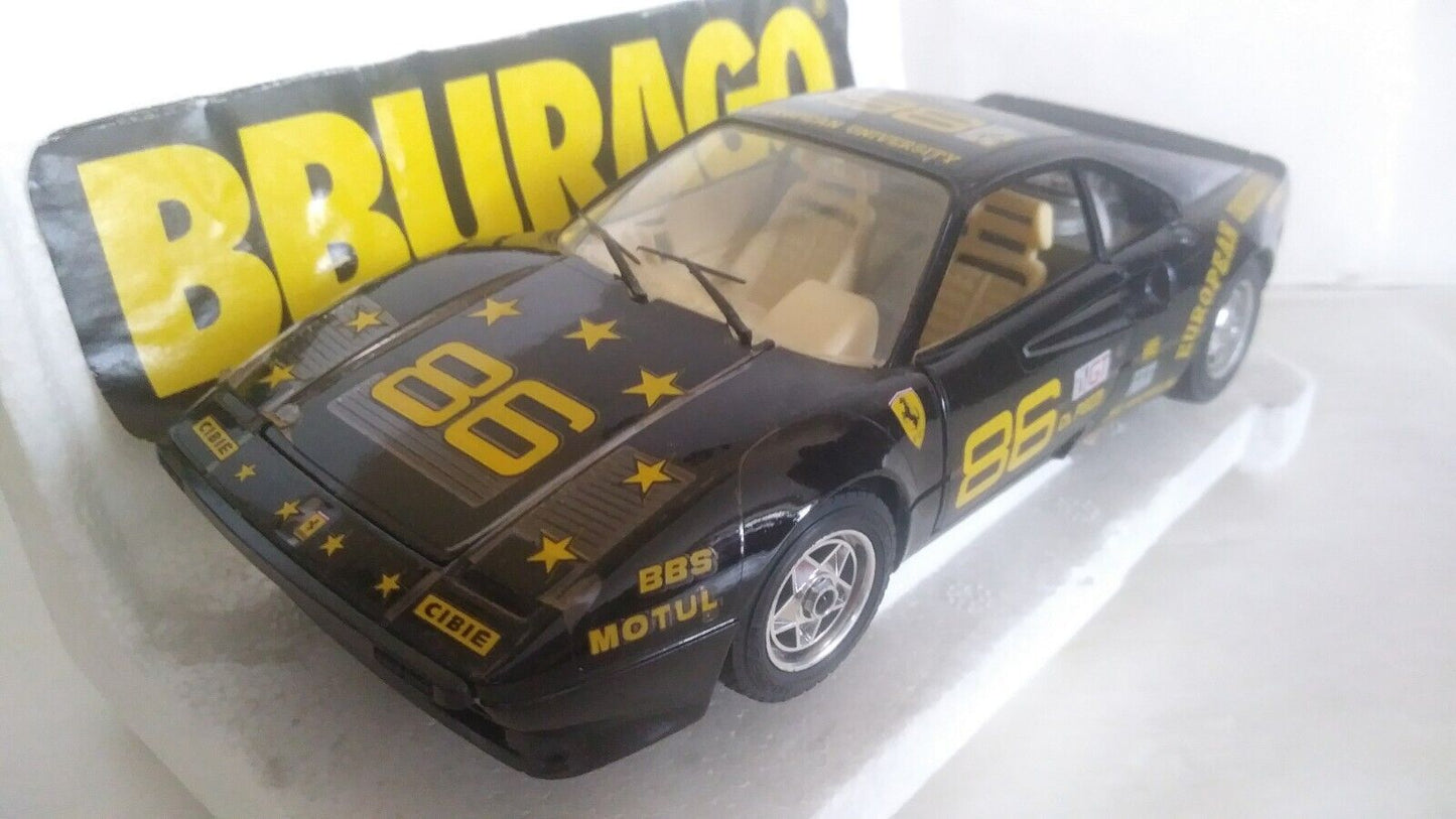 FERRARI GTO UNIVERSITY 1984 BURAGO SCALA 1/24