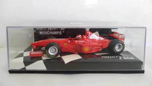 FERRARI F 300 V10 E. IRVINE MINICHAMPS SCALA 1/43