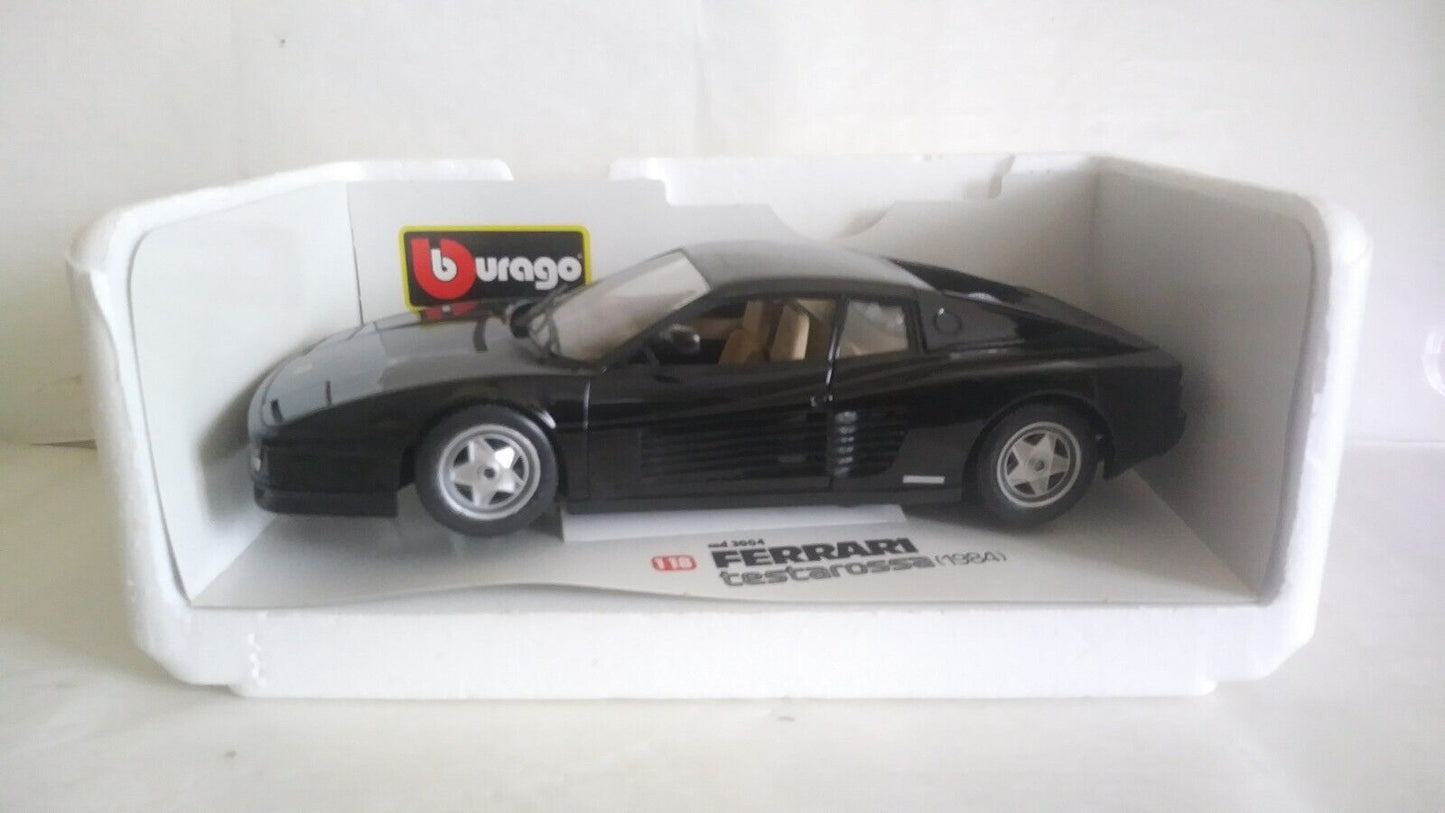 FERRARI TESTAROSSA 1984 BURAGO SCALA 1/18