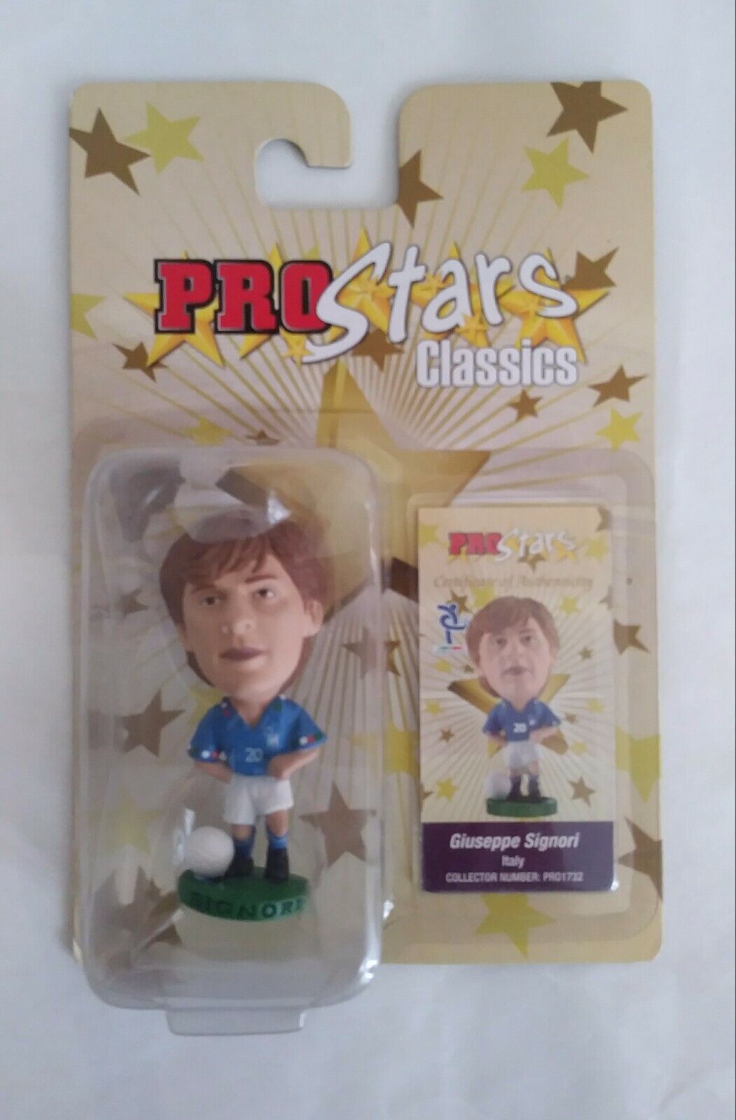 CORINTHIAN PROSTARS-SUPERSTARS SCEGLI LE ACTION FIGURES DAL MENU A TENDINA