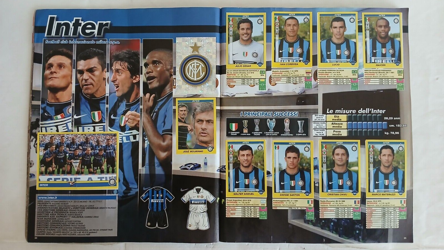 ALBUM CALCIATORI PANINI 2009-10