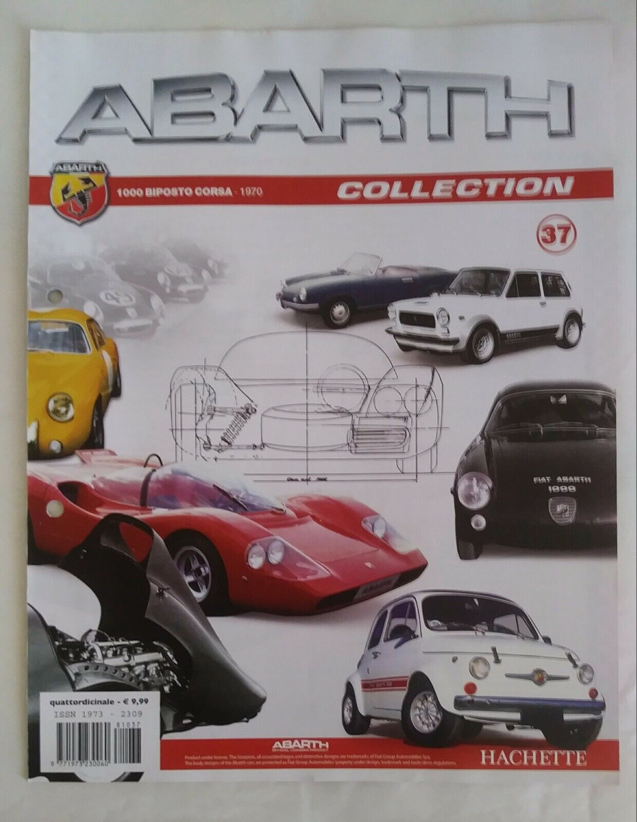 ABARTH COLLECTION FASCICOLI SCEGLI DAL MENU A TENDINA