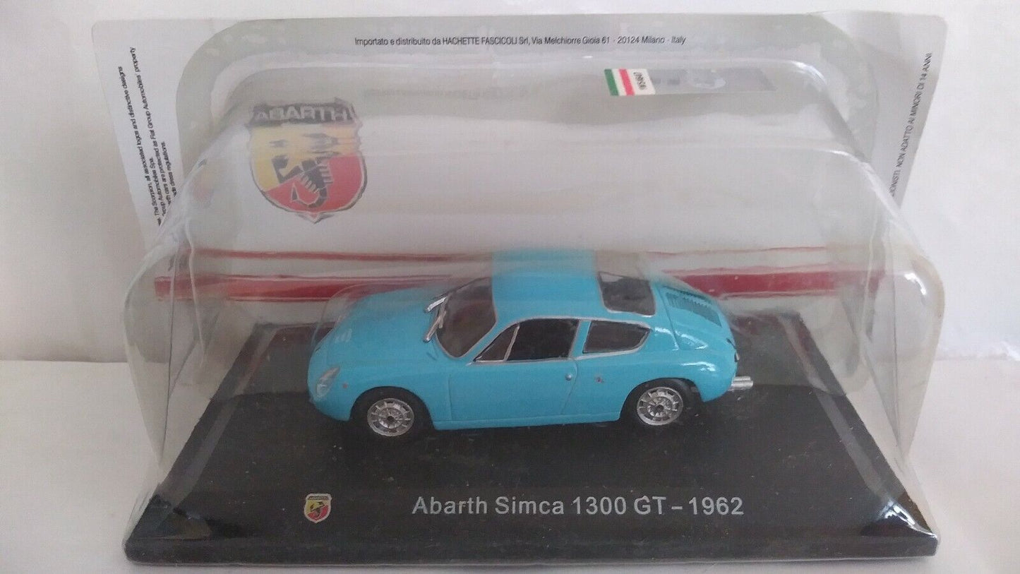 ABARTH COLLECTION 1:43 SCEGLI DAL MENU A TENDINA