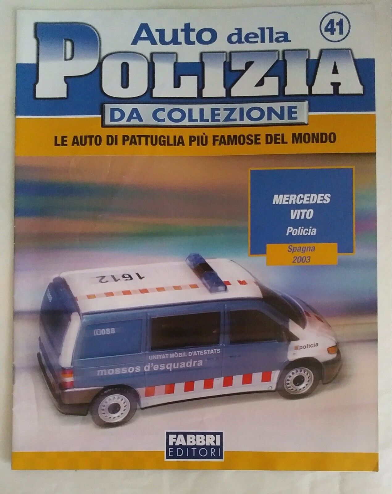 AUTO DELLA POLIZIA DA COLLEZIONE FASCICOLI SCEGLI DAL MENU A TENDINA