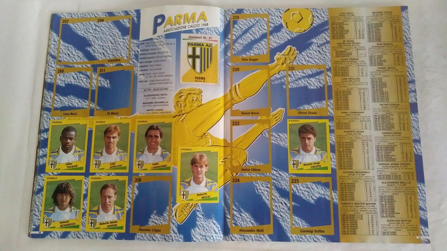 ALBUM CALCIATORI PANINI 1996-97 LIMITED EDITION