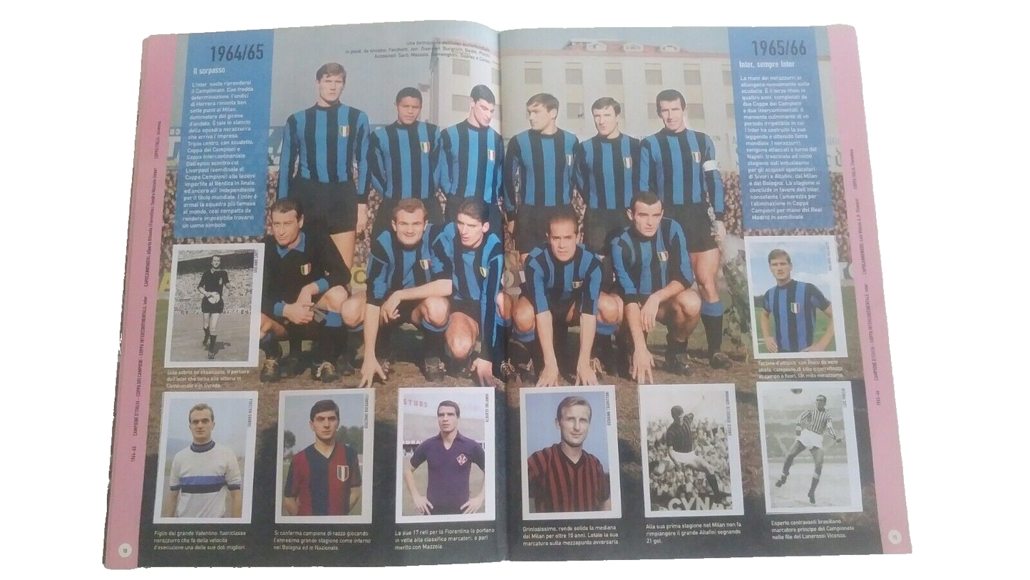 SUPERALBUM STORIA E MITI DEL CALCIO ITALIANO GAZZETTA SPORT COMPLETO/FULL