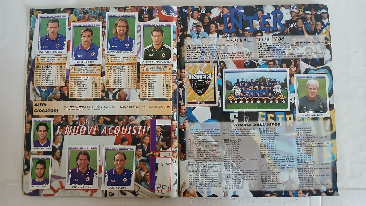 ALBUM CALCIATORI PANINI 2000