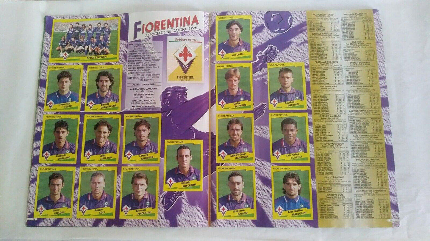 ALBUM CALCIATORI PANINI 1996-97