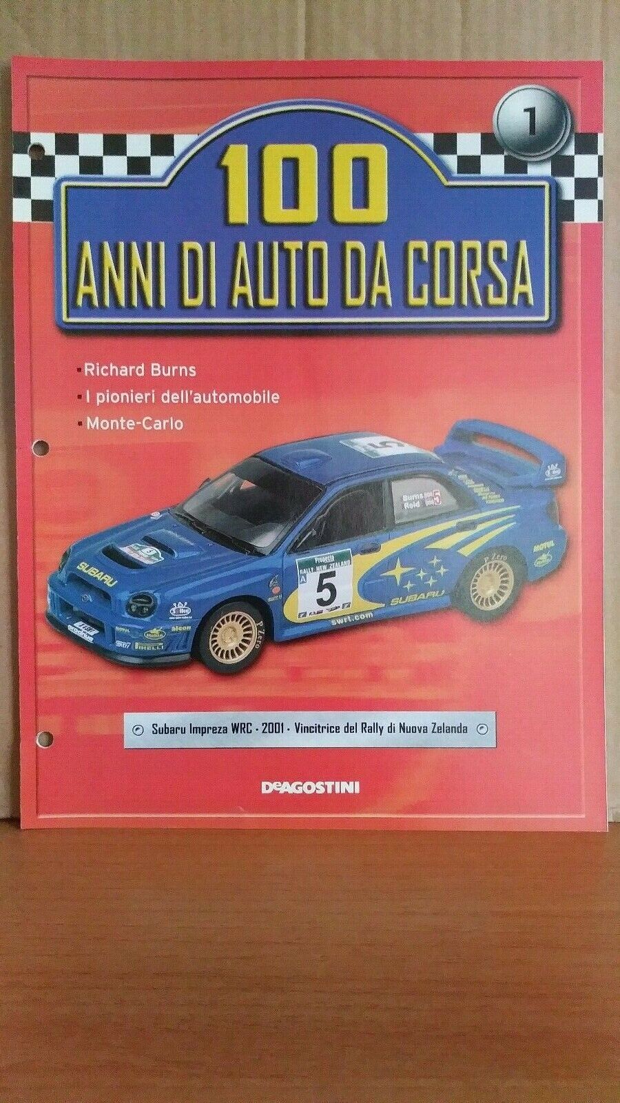 100 ANNI DI AUTO DA CORSA FASCICOLI SCEGLI DAL MENU A TENDINA