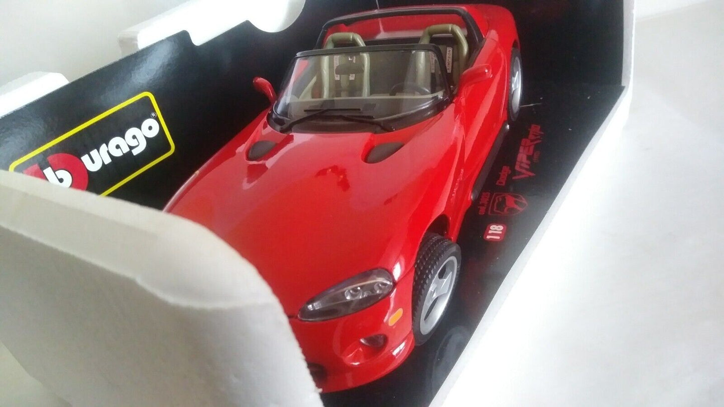 DODGE VIPER RT/10 BURAGO SCALA 1/18