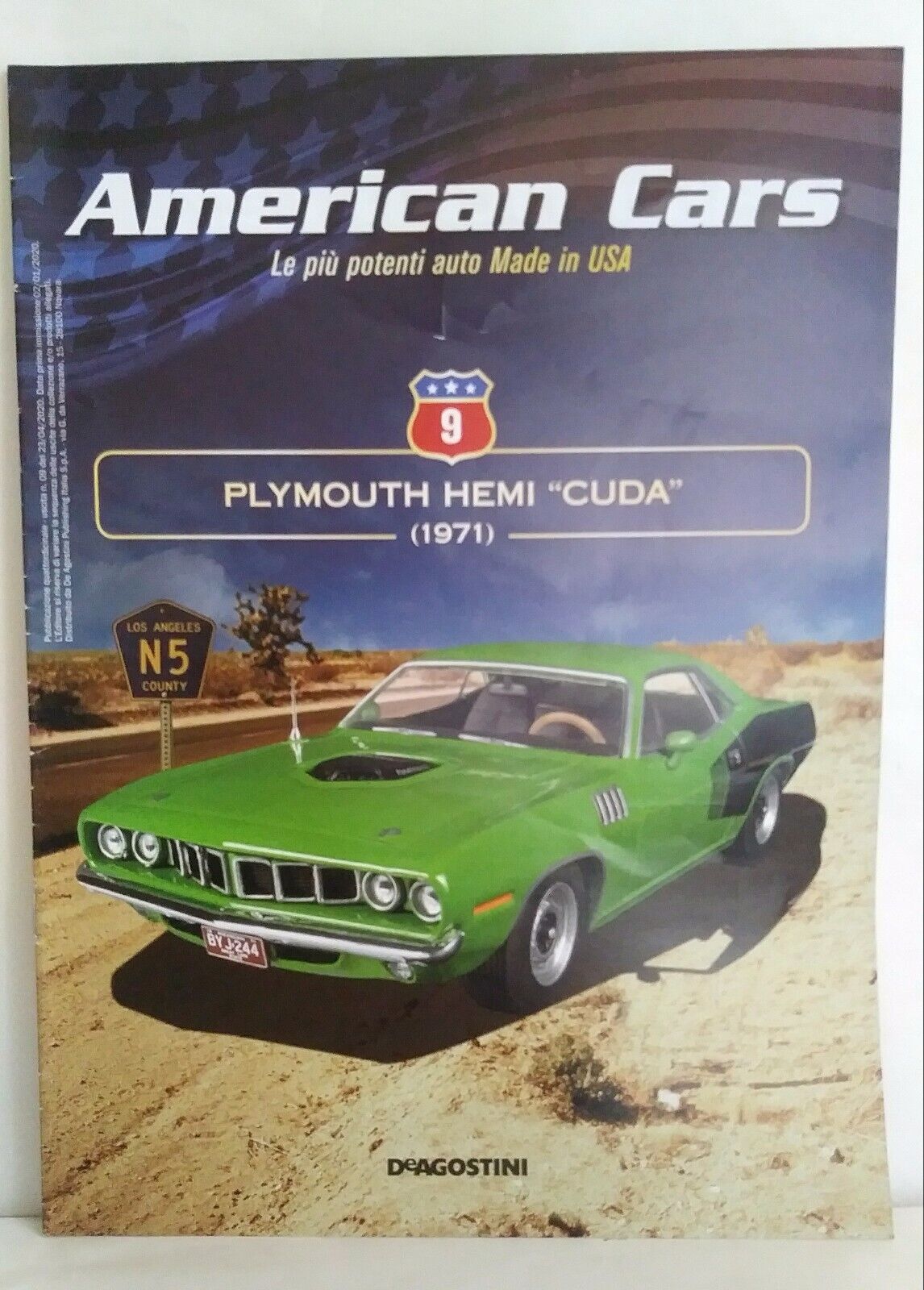 AMERICAN CARS FASCICOLI SCEGLI DAL MENU A TENDINA