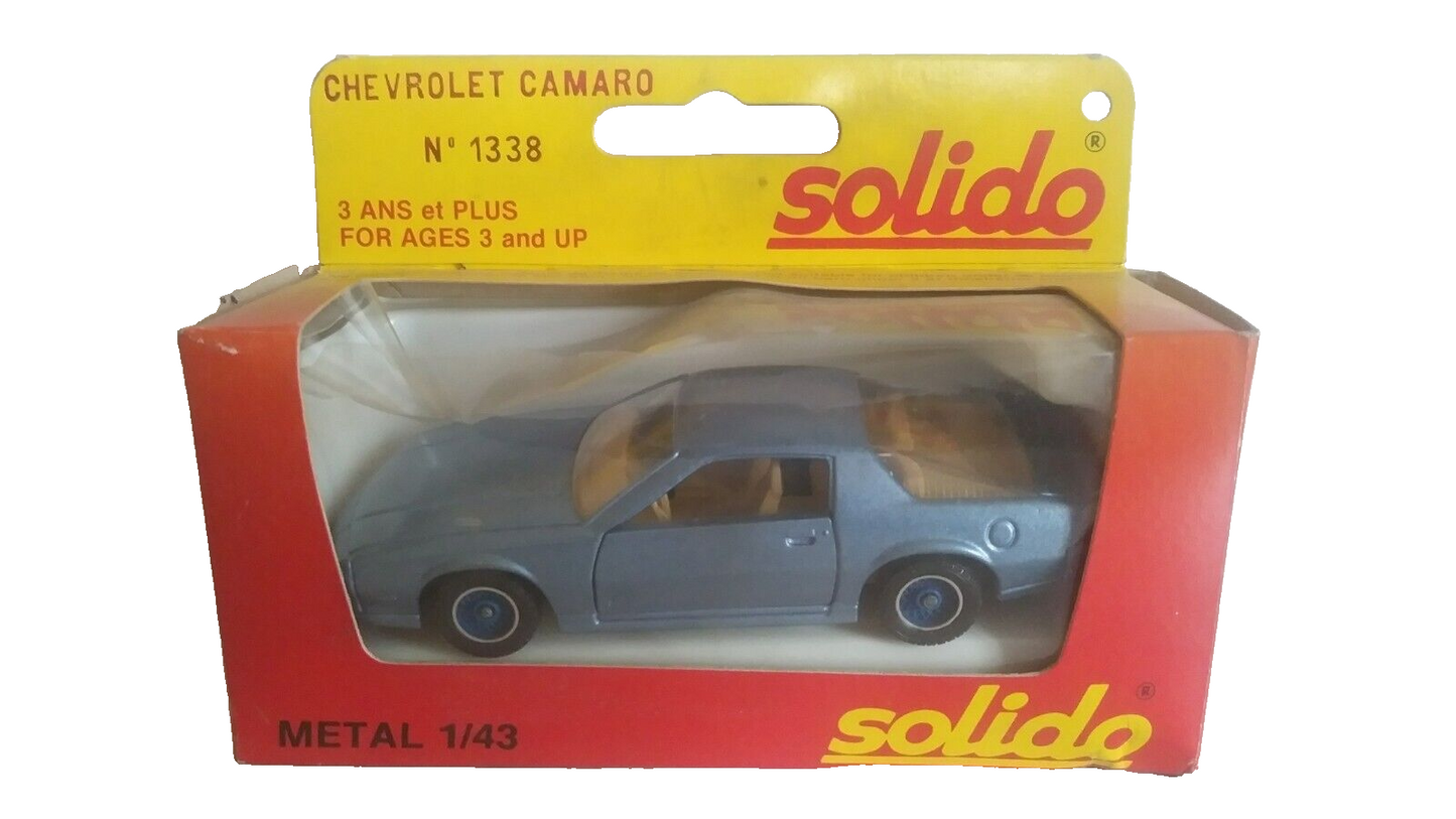 CHEVROLET CAMARO SOLIDO SCALA 1/43