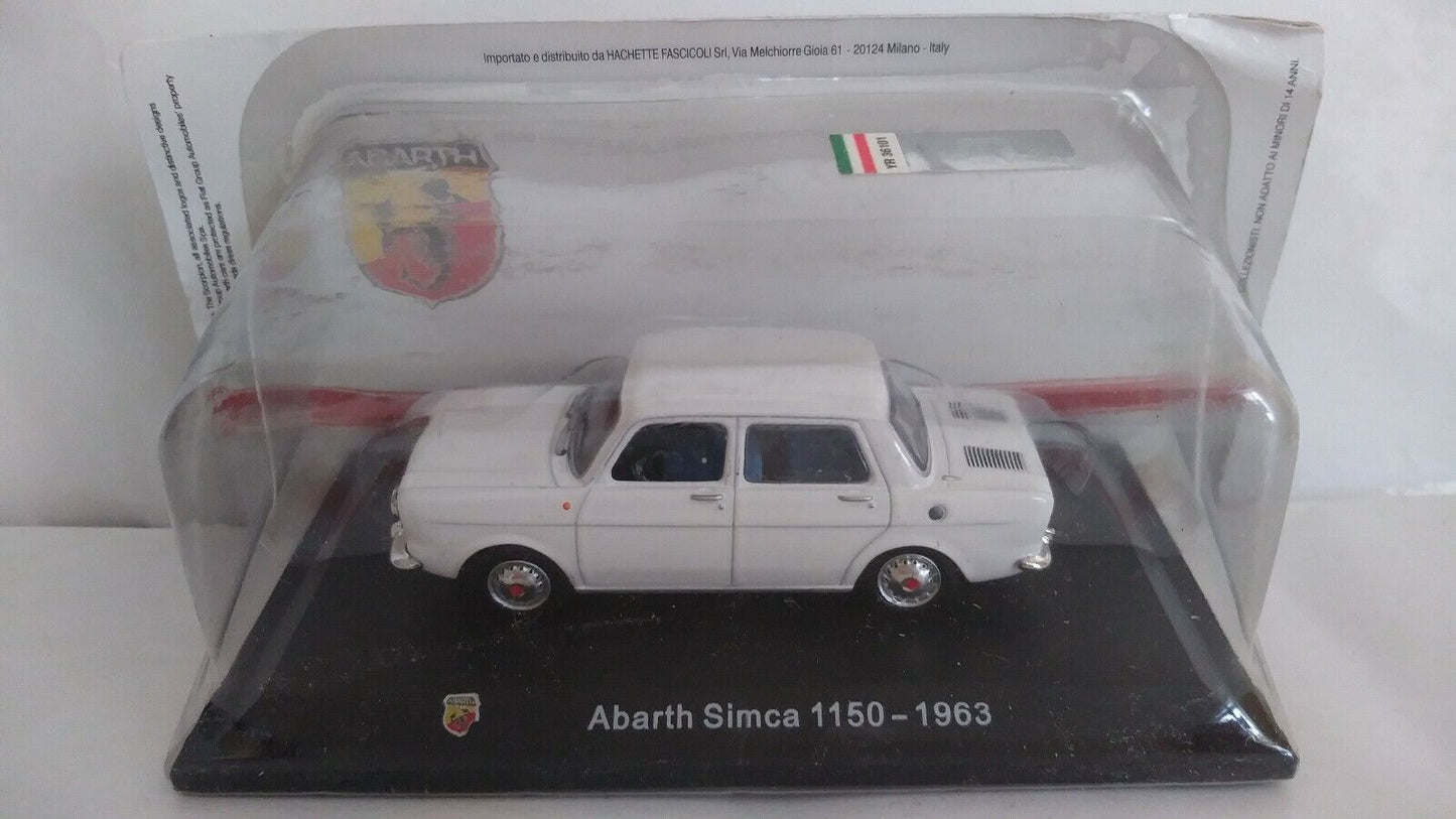 ABARTH COLLECTION 1:43 SCEGLI DAL MENU A TENDINA