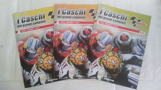 CASCHI MOTO GP FASCICOLI SCEGLI DAL MENU A TENDINA