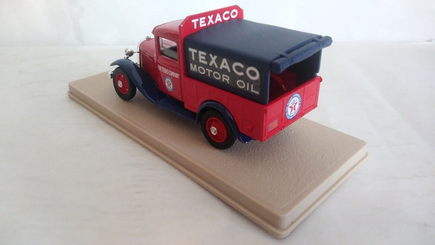 FORD V8 PICK UP BACHE' "TEXACO" 1933 ELIGOR SCALA 1/43