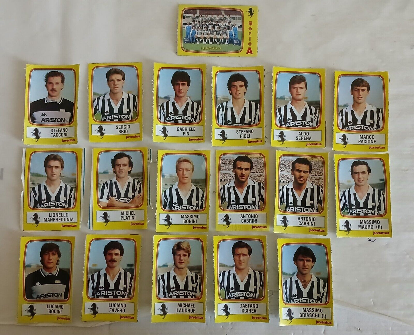 LOTTO 606 FIGURINE CALCIATORI PANINI 1985-86 DA RECUPERO