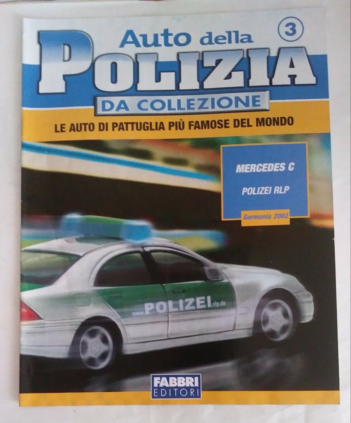 AUTO DELLA POLIZIA DA COLLEZIONE FASCICOLI SCEGLI DAL MENU A TENDINA