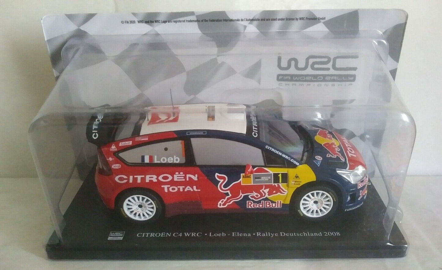 WRC FIA WORLD RALLY CHAMPIONSHIP 1:24 SCEGLI DAL MENU A TENDINA