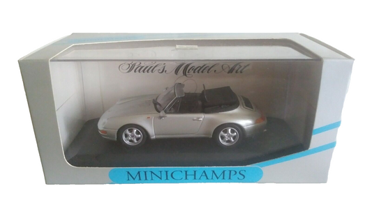 PORSCHE 993 CABRIO MINICHAMPS SCALA 1/43