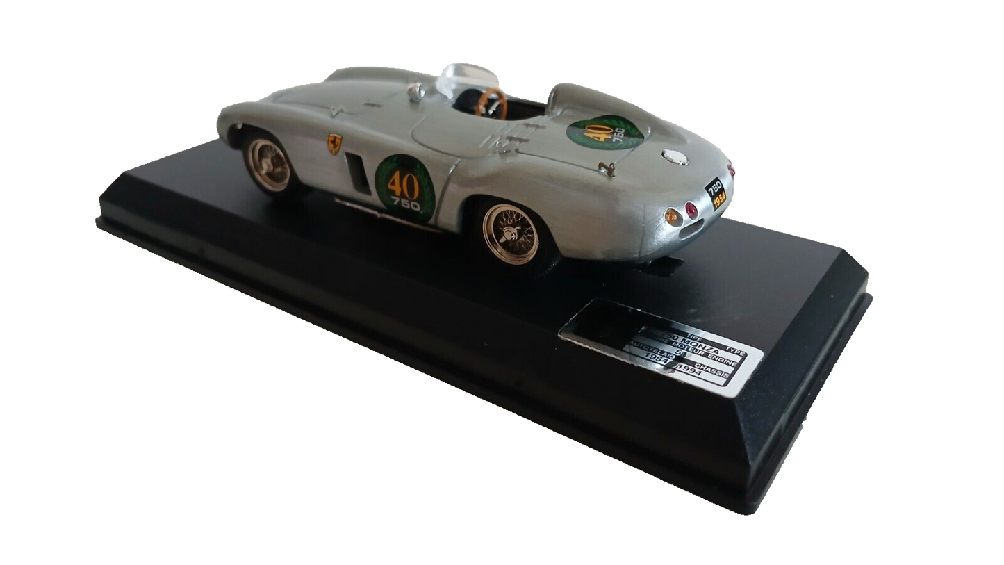 FERRARI 750 MONZA 40 ANNIVERSARIO 1994 BEST MODEL SCALA 1/43