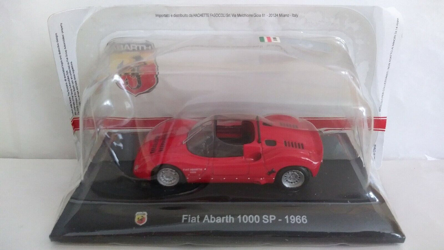 ABARTH COLLECTION 1:43 SCEGLI DAL MENU A TENDINA