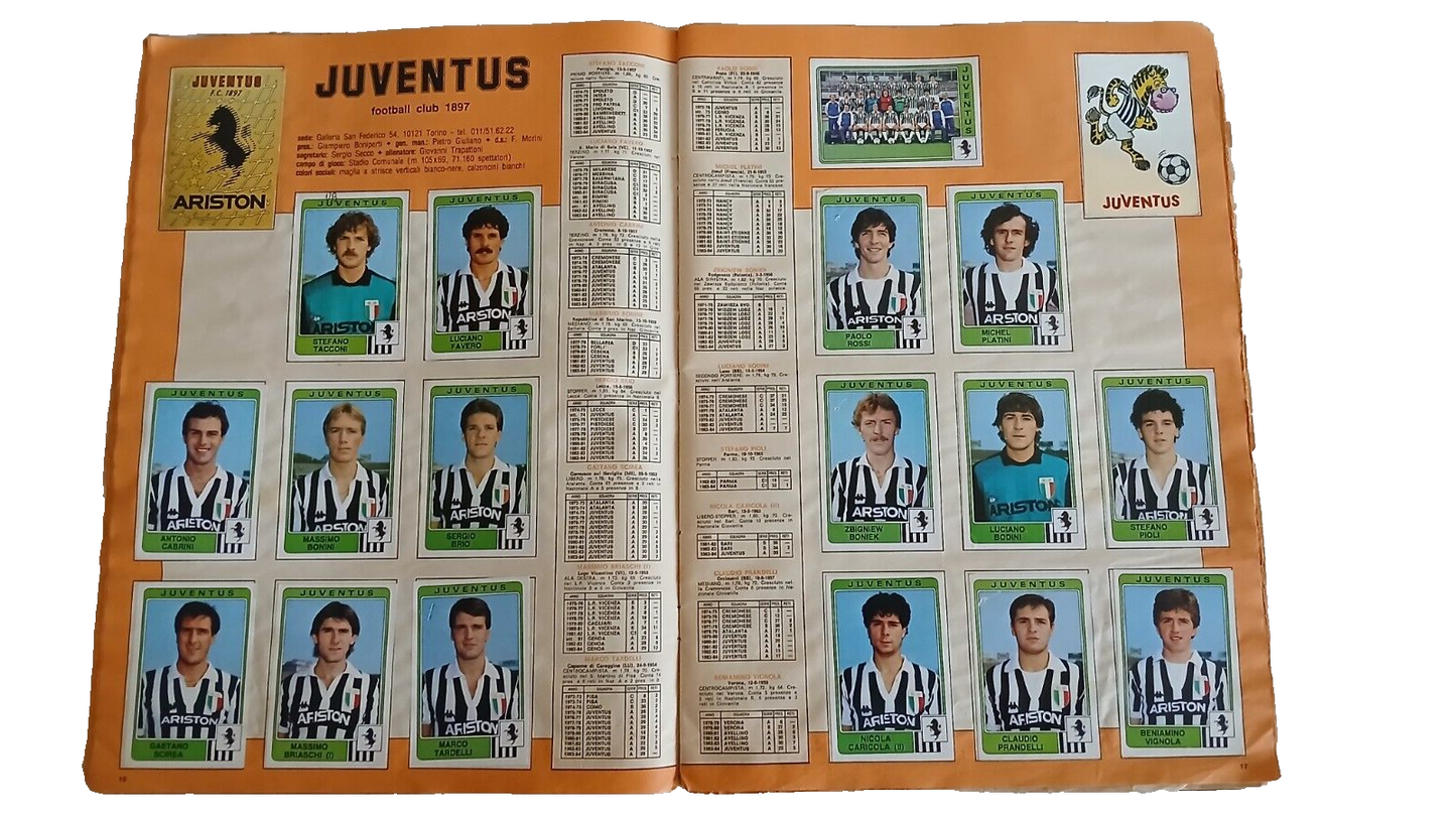 ALBUM CALCIATORI PANINI 1984-85 DA RECUPERO