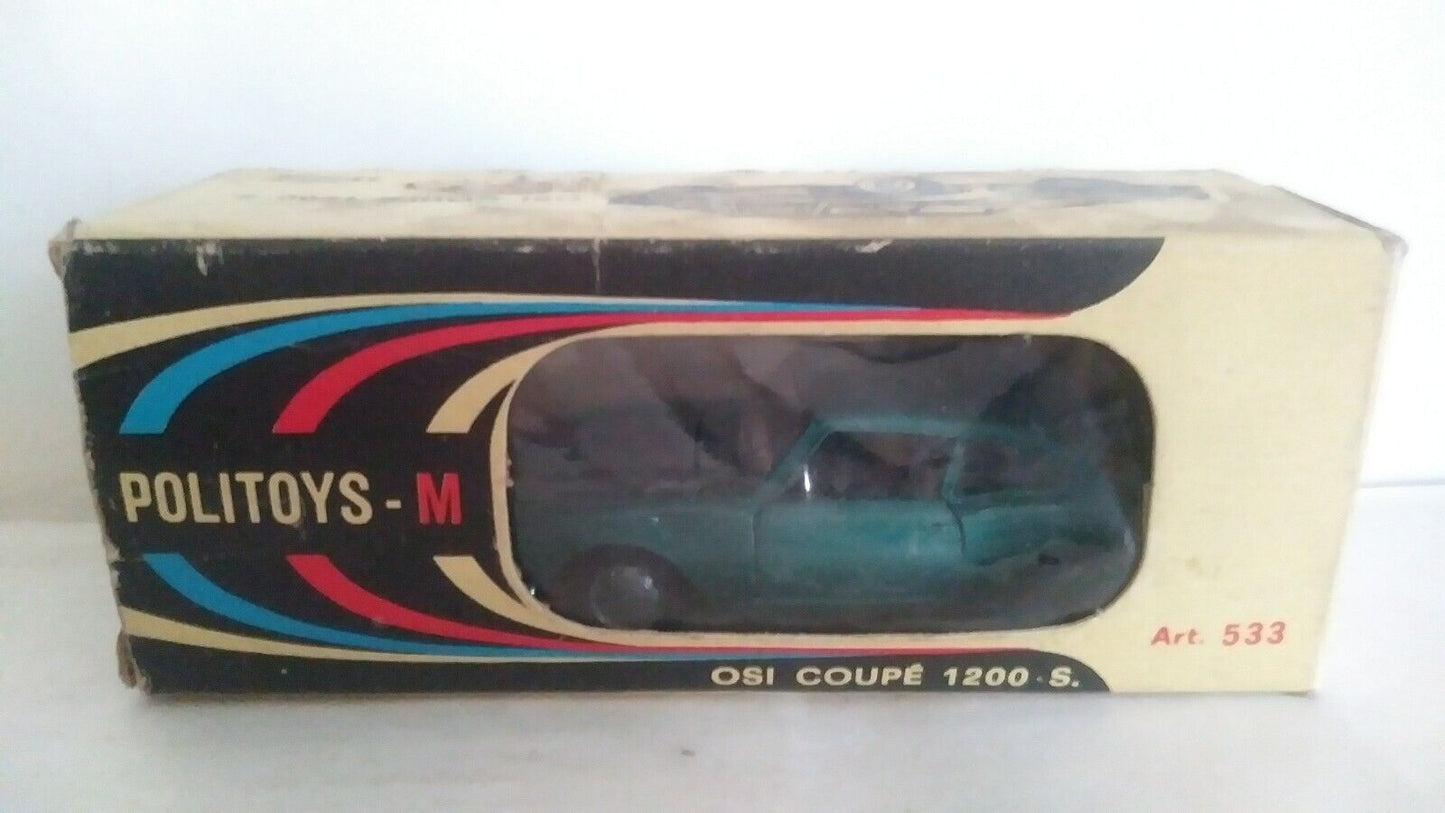 FIAT OSI COUPE' 1200 S POLITOYS-M N 533 SCALA 1/43