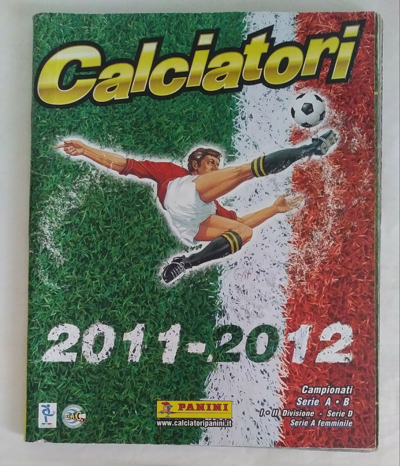 ALBUM CALCIATORI PANINI 2011-12 DA RECUPERO