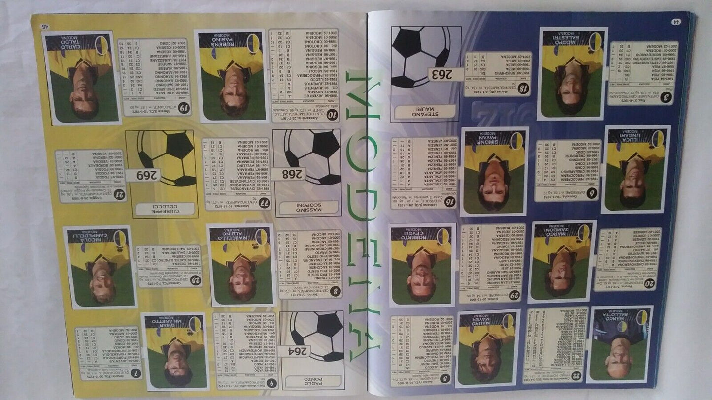 ALBUM CALCIATORI PANINI 2002-03 DA RECUPERO