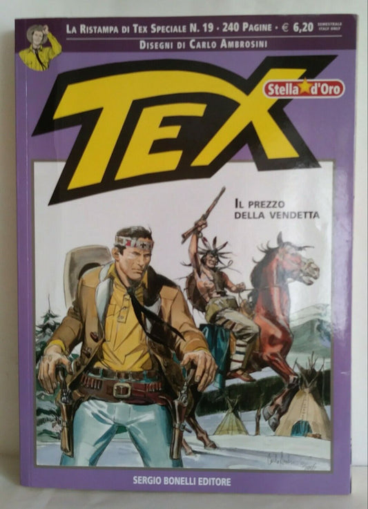 TEX RISTAMPA STELLA D'ORO N 19 "IL PREZZO DELLA VENDETTA"