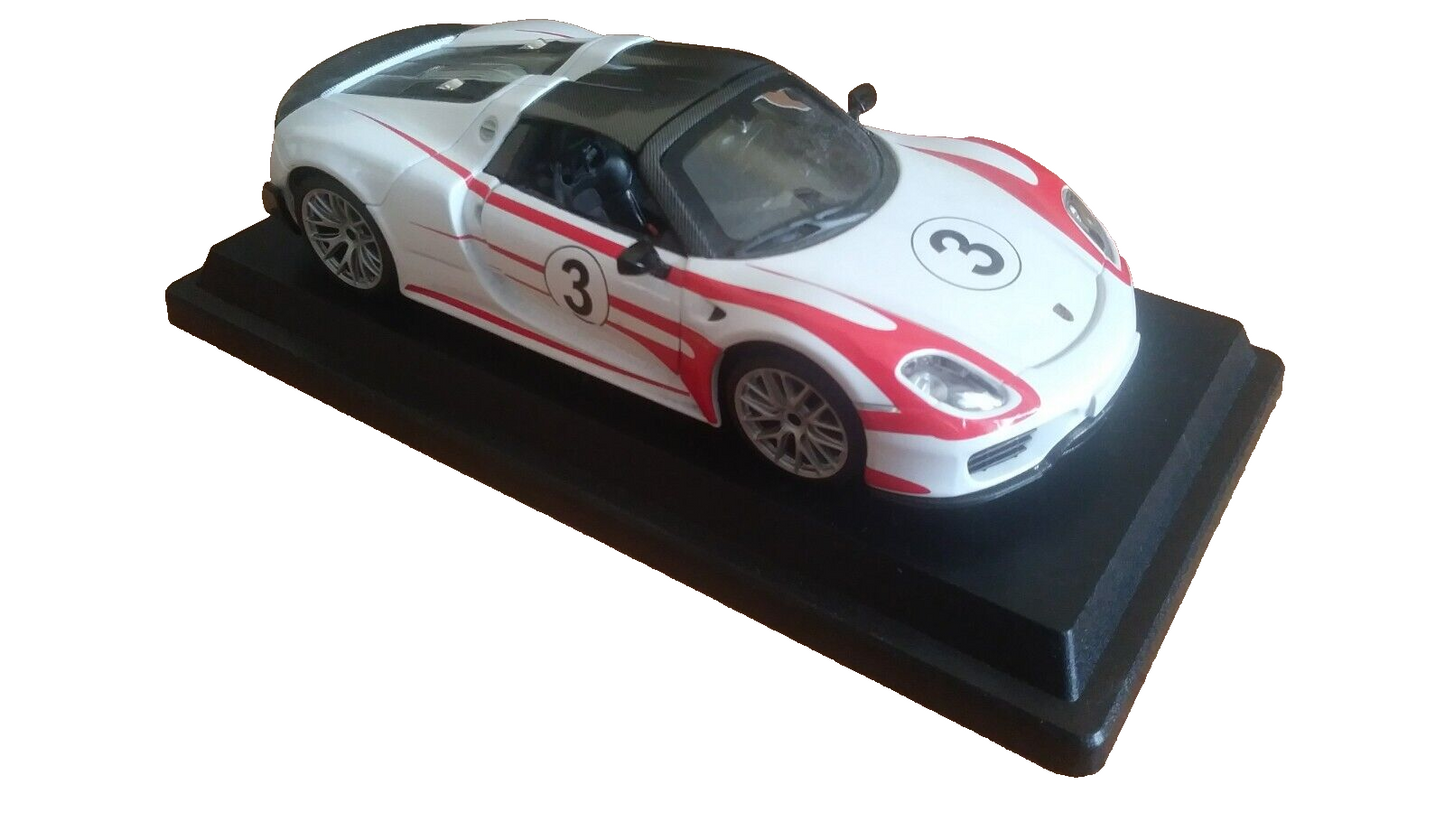 PORSCHE 918 WEISSACH BURAGO SCALA 1/24