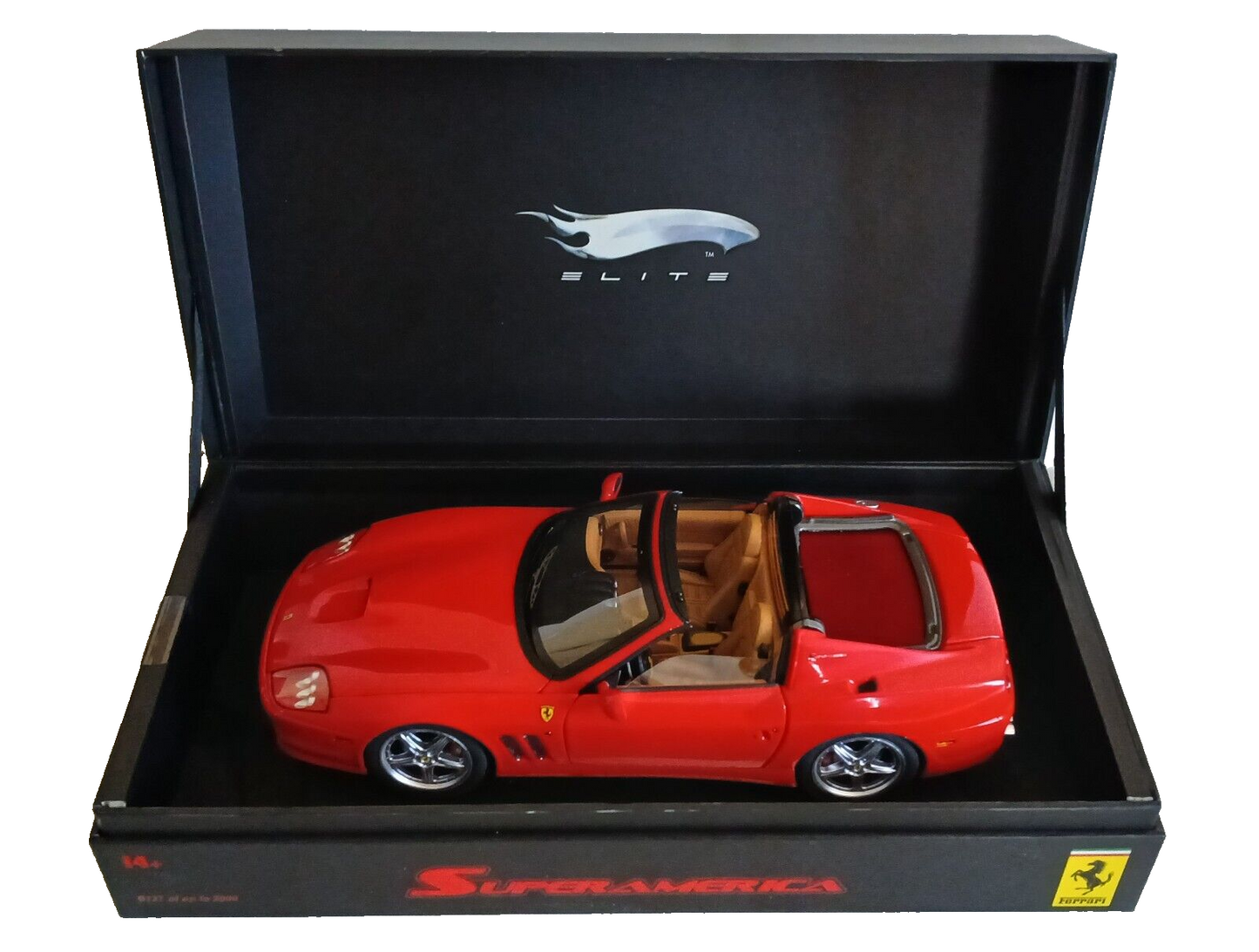 FERRARI SUPERAMERICA HOTWHEELS SUPERLITE LIMITED EDITION SCALA 1/18