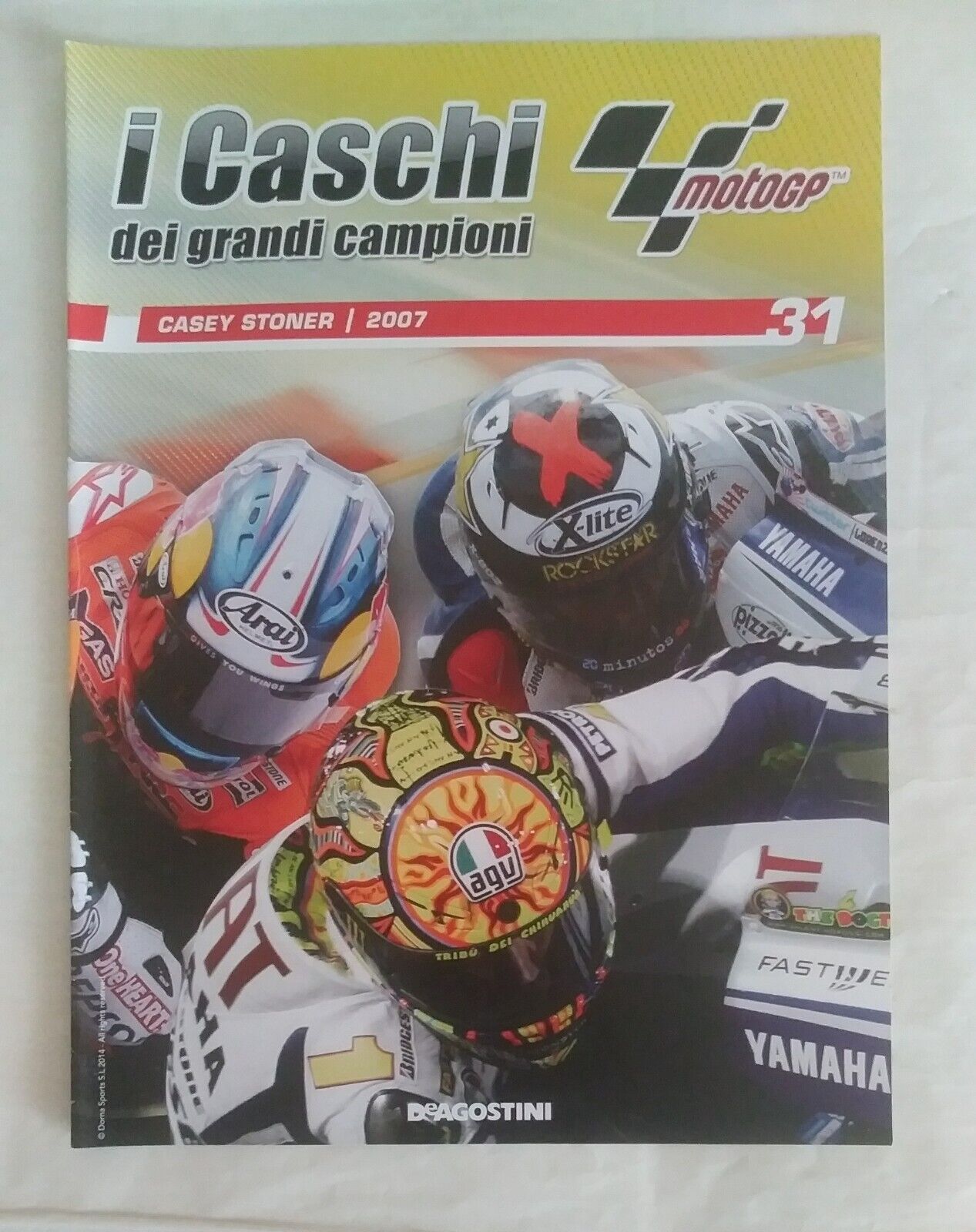 CASCHI MOTO GP FASCICOLI SCEGLI DAL MENU A TENDINA